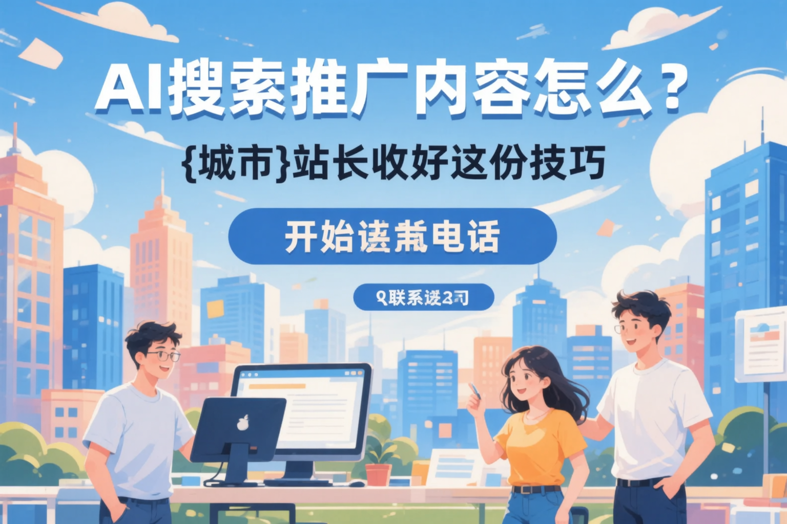 AI搜索推广内容怎么写？黔南站长收好这份技巧