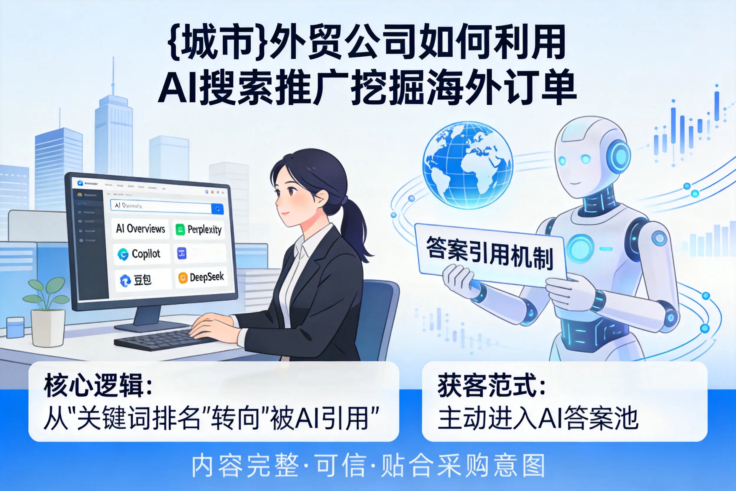黔南外贸公司如何利用AI搜索推广挖掘海外订单