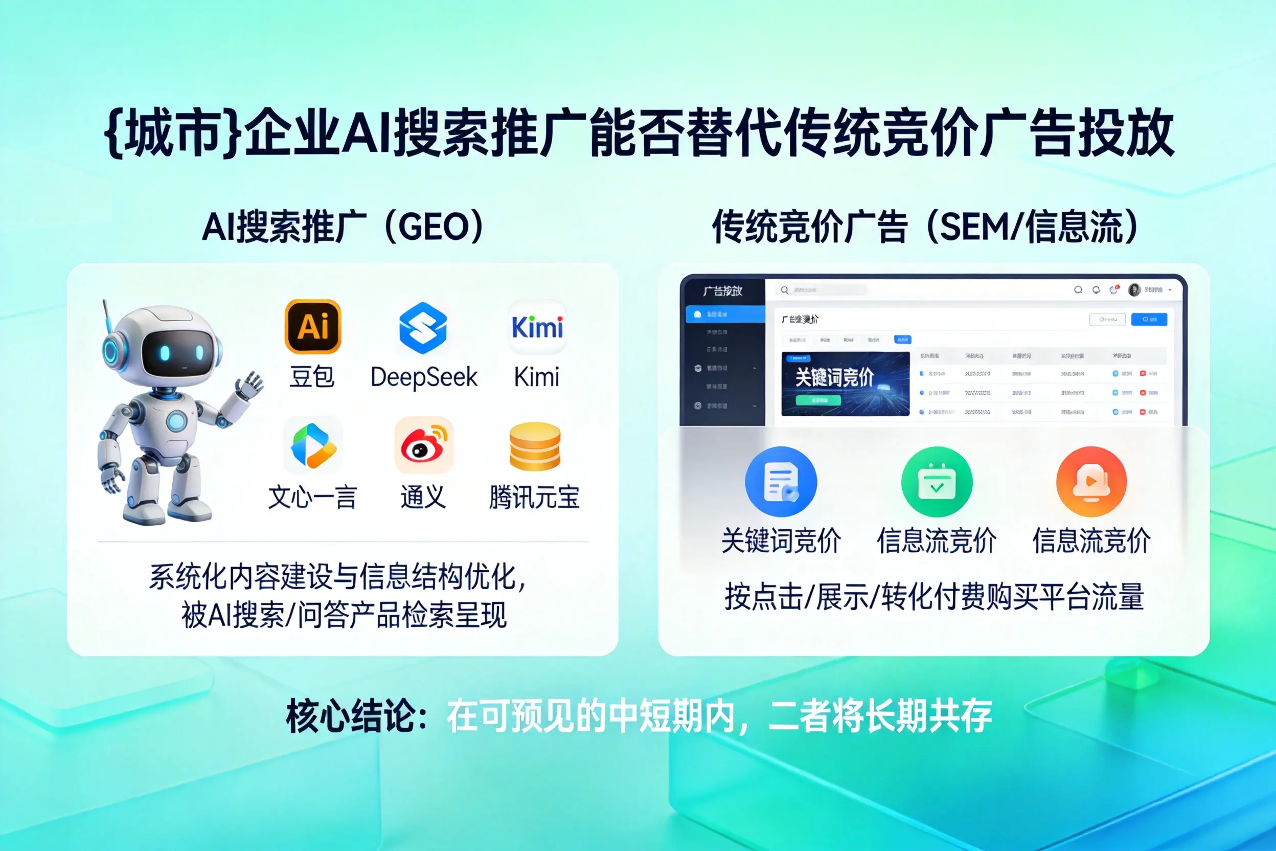 黔南企业AI搜索推广能否替代传统竞价广告投放
