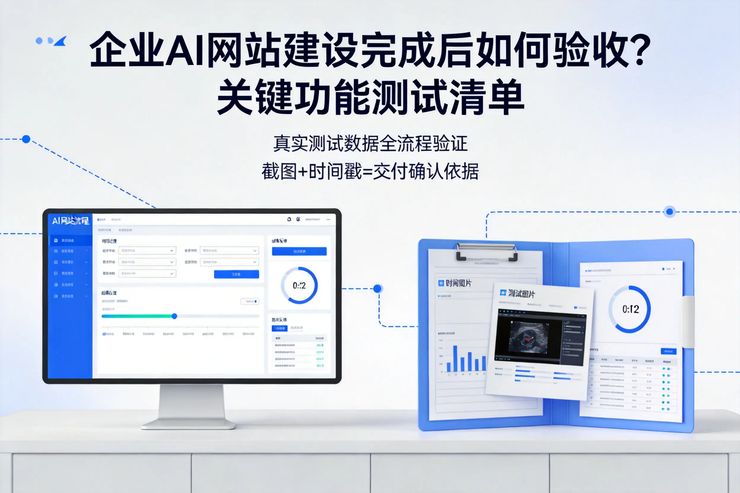 黔南企业AI网站建设完成后如何验收?关键功能测试清单