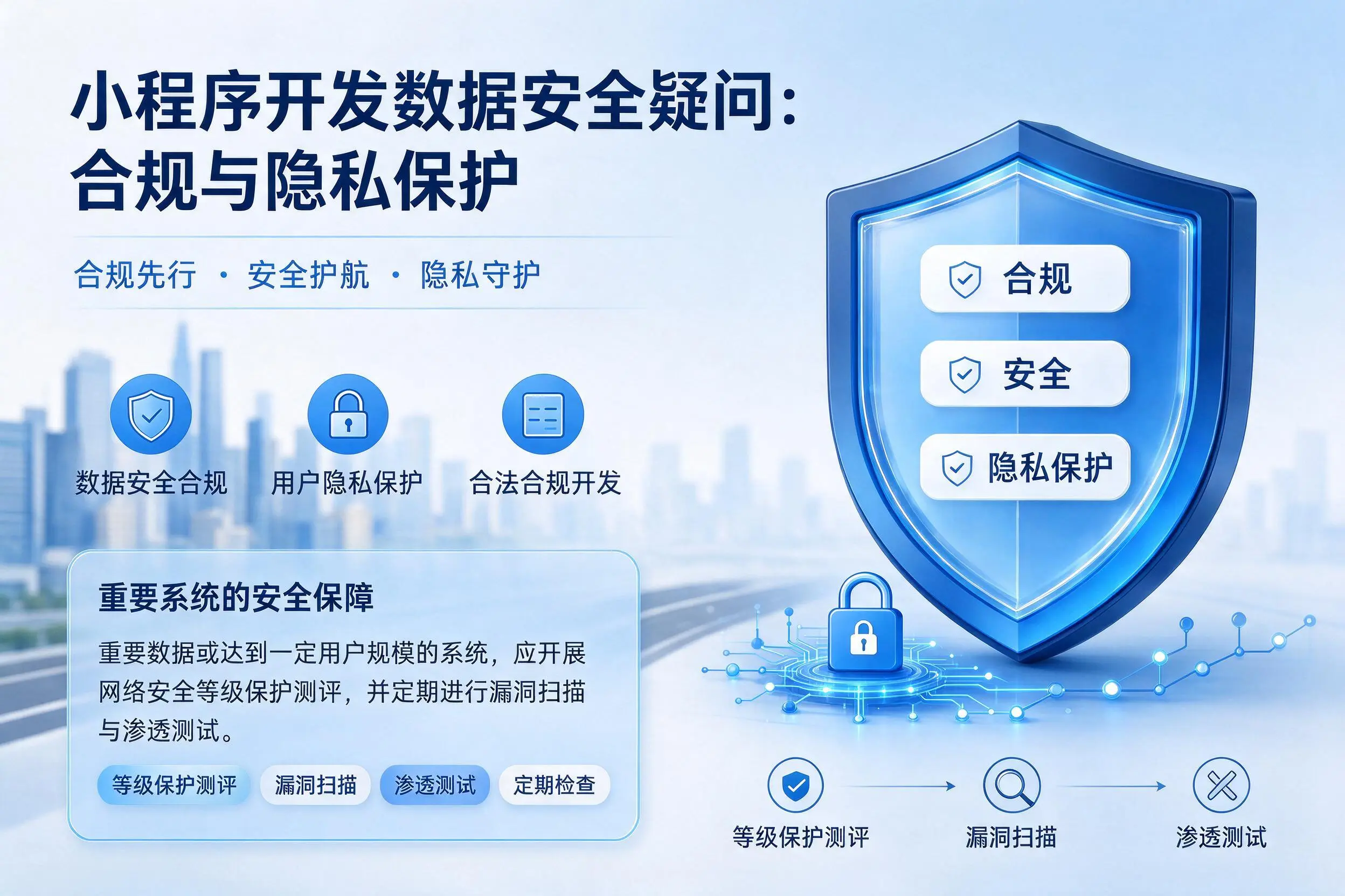 黔南小程序开发数据安全疑问：合规与隐私保护