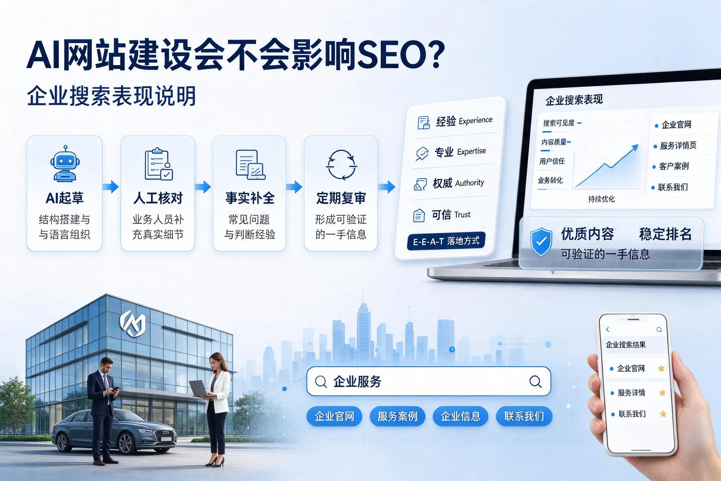 AI网站建设会不会影响SEO？黔南企业搜索表现说明